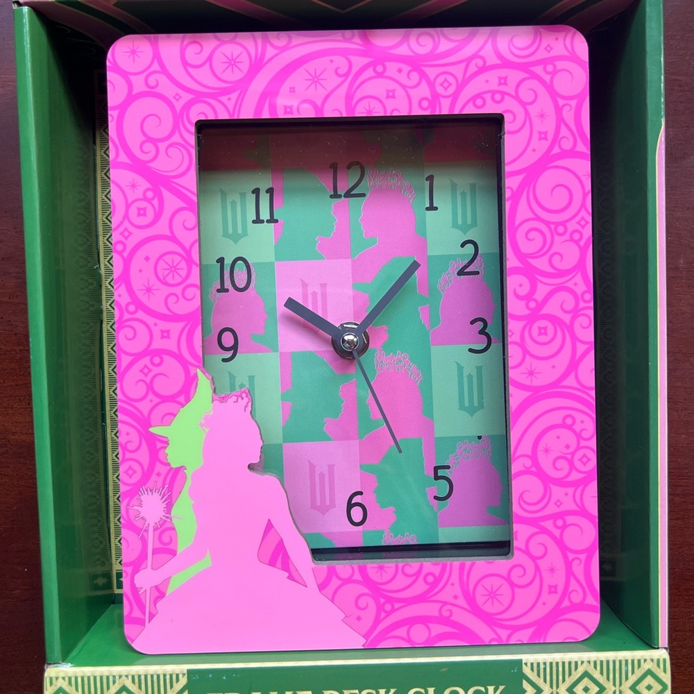 Wicked frame desk clock - Universal City Studios
